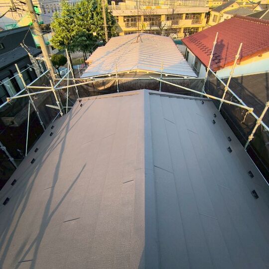 画像2465：屋根のカバー工法　施工事例